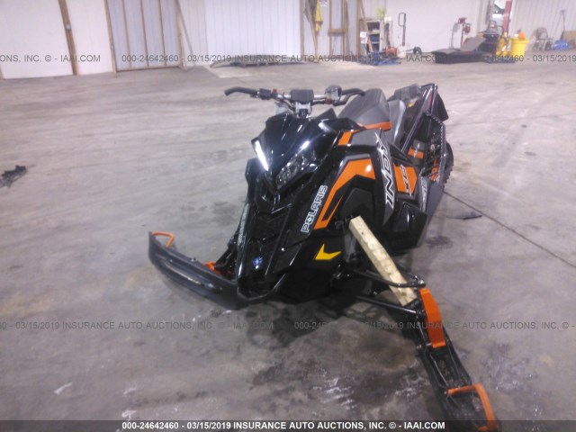 SN1EKP8R2KC341121 - 2019 POLARIS SNOWMOBILE BLACK photo 2