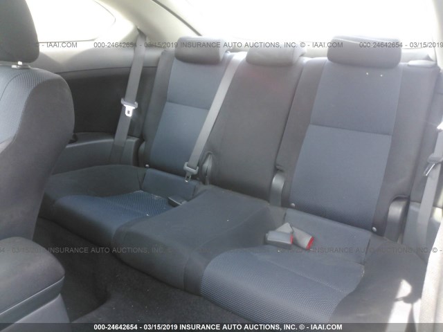 JTKDE177370219629 - 2007 TOYOTA SCION TC ლურჯი ფოტო 8