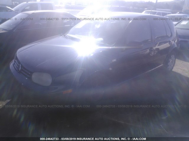 9BWFL61J864004767 - 2006 VOLKSWAGEN GOLF GL BLUE photo 2