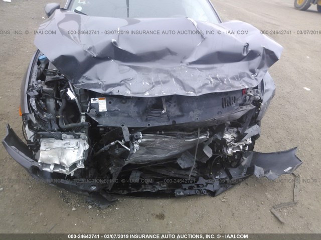 19XFC2F79HE038069 - 2017 HONDA CIVIC EX GRAY photo 6