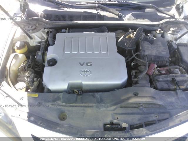 4T1BK3EKXAU607057 - 2010 TOYOTA CAMRY SE/LE/XLE WHITE photo 10