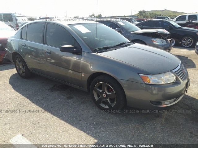 1G8AL55FX6Z131442 - 2006 SATURN ION LEVEL 3 GRAY photo 1