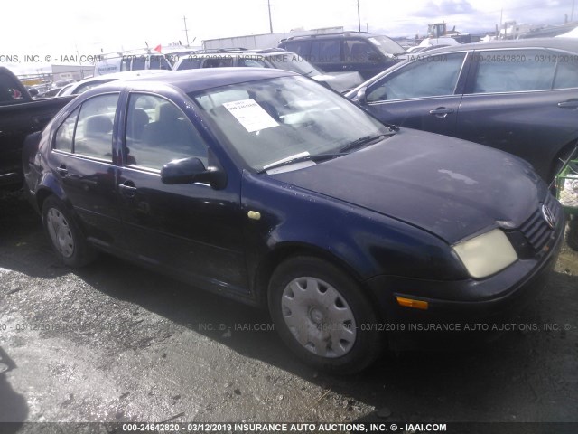 3VWRC29M0YM056610 - 2000 VOLKSWAGEN JETTA GL BLUE photo 1