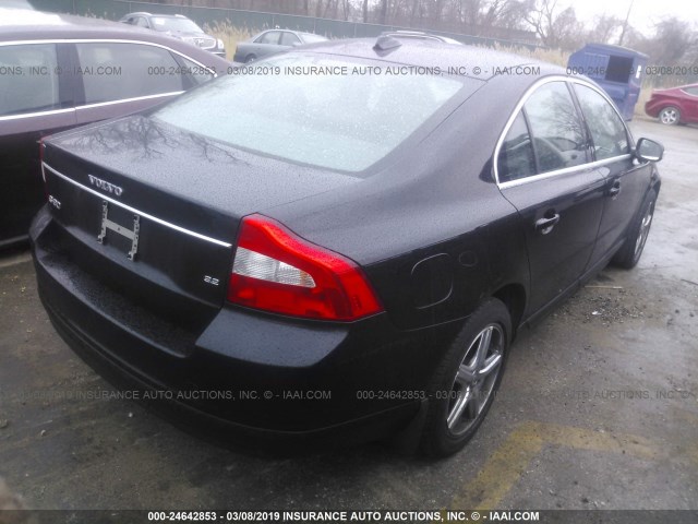 YV1AS982781070961 - 2008 VOLVO S80 3.2 BLACK photo 4