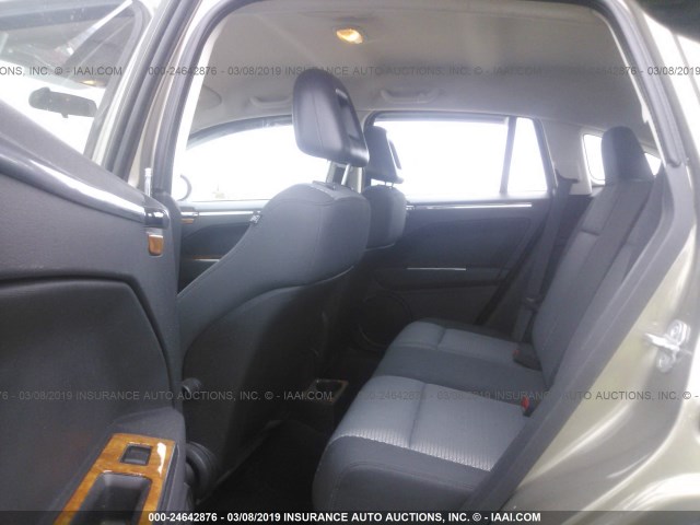 1B3HB48B18D764679 - 2008 DODGE CALIBER SXT GOLD photo 8