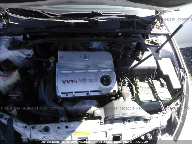 4T1FA38P76U073759 - 2006 TOYOTA CAMRY SOLARA SE/SLE თეთრი ფოტო 10