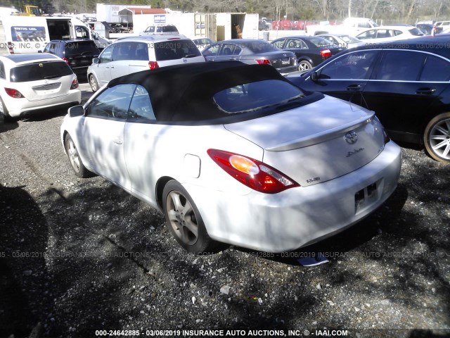 4T1FA38P76U073759 - 2006 TOYOTA CAMRY SOLARA SE/SLE თეთრი ფოტო 3