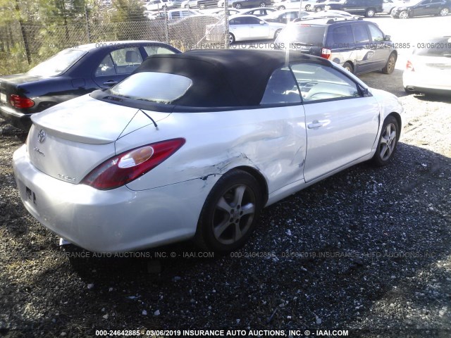 4T1FA38P76U073759 - 2006 TOYOTA CAMRY SOLARA SE/SLE თეთრი ფოტო 4
