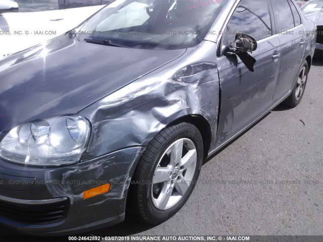 3VWRM71K09M076524 - 2009 VOLKSWAGEN JETTA SE/SEL GRAY photo 6