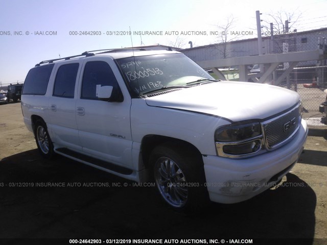 1GKFK66U66J144290 - 2006 GMC YUKON XL DENALI WHITE photo 1