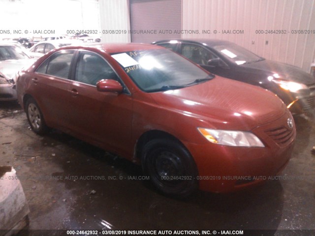 4T1BE46K17U008875 - 2007 TOYOTA CAMRY NEW GENERAT CE/LE/XLE/SE RED photo 1