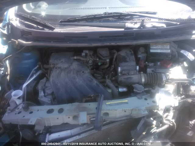 3N1CE2CP8FL435642 - 2015 NISSAN VERSA NOTE S/S PLUS/SV/SL/SR TEAL photo 10