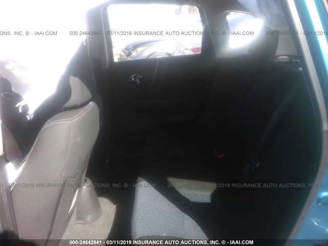 3N1CE2CP8FL435642 - 2015 NISSAN VERSA NOTE S/S PLUS/SV/SL/SR TEAL photo 8