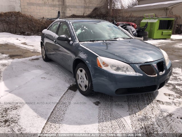 1G2ZF55B564263121 - 2006 PONTIAC G6 SE GRAY photo 1