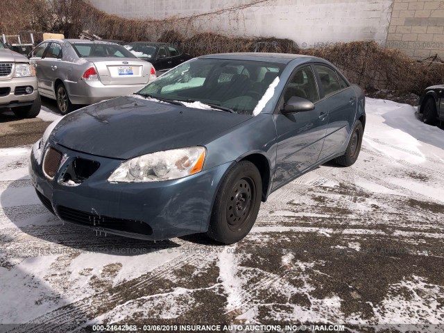 1G2ZF55B564263121 - 2006 PONTIAC G6 SE GRAY photo 2