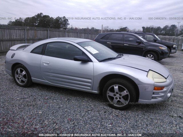 4A3AC44GX3E110407 - 2003 MITSUBISHI ECLIPSE GS SILVER photo 1