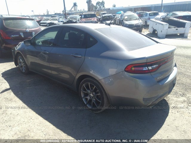 1C3CDFBAXDD333514 - 2013 DODGE DART SXT BLACK photo 3