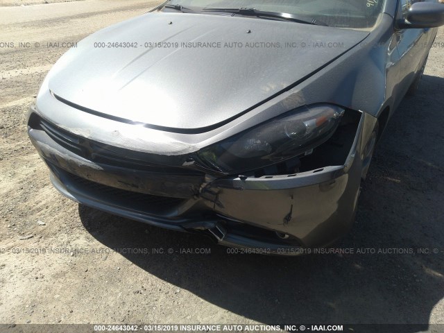 1C3CDFBAXDD333514 - 2013 DODGE DART SXT BLACK photo 6