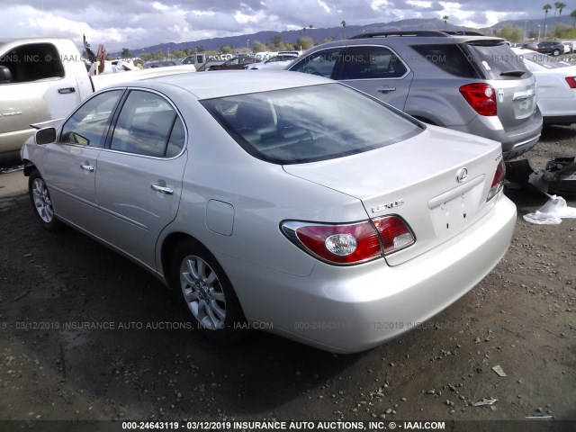 JTHBF30G020019428 - 2002 LEXUS ES 300 GOLD photo 3