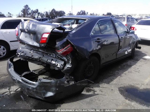 4T4BE46KX9R135584 - 2009 TOYOTA CAMRY SE/LE/XLE GRAY photo 4