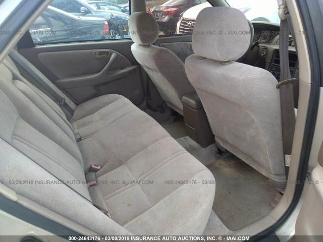 4T1BG22K6VU044434 - 1997 TOYOTA CAMRY CE/LE/XLE BEIGE photo 8