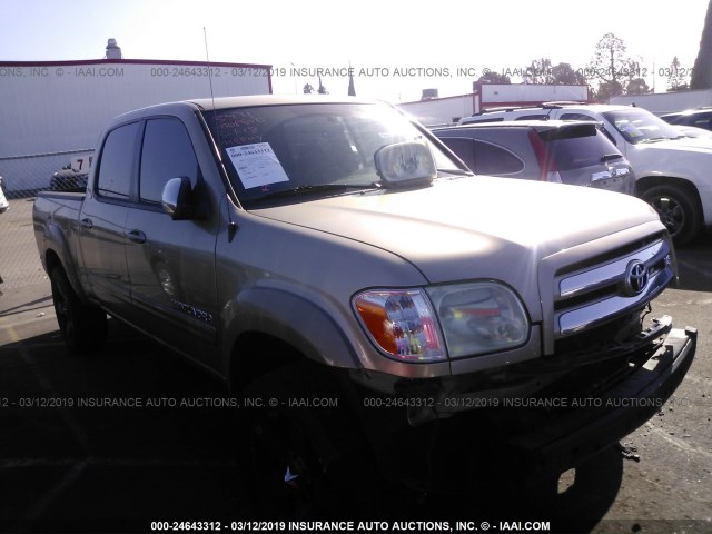 5TBET34115S496764 - 2005 TOYOTA TUNDRA DOUBLE CAB SR5 BROWN photo 1