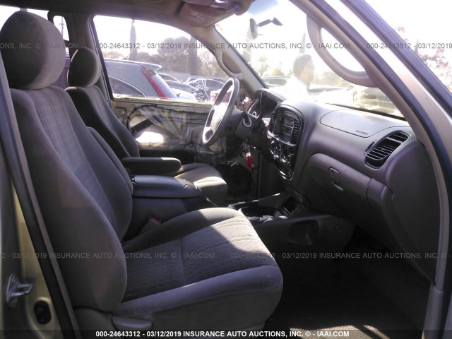 5TBET34115S496764 - 2005 TOYOTA TUNDRA DOUBLE CAB SR5 BROWN photo 5