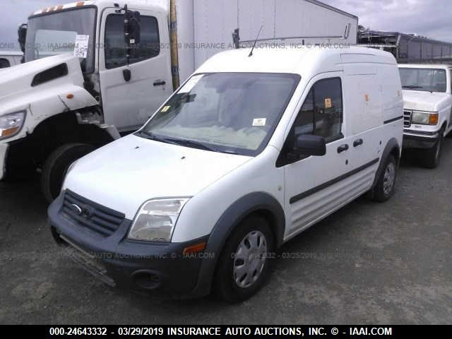 NM0LS7CN9DT150679 - 2013 FORD TRANSIT CONNECT XL WHITE photo 2