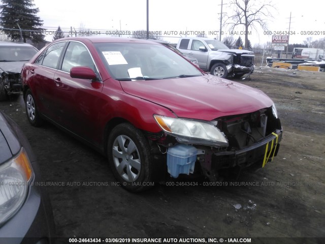 4T1BE46K28U261124 - 2008 TOYOTA CAMRY CE/LE/XLE/SE 红色 照片 1