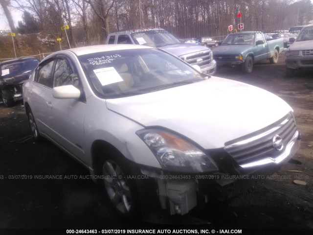 1N4CL21E98C256440 - 2008 NISSAN ALTIMA HYBRID WHITE photo 1