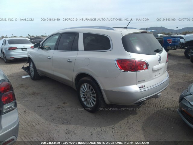 5GAER23D19J196061 - 2009 BUICK ENCLAVE CXL 白色 照片 3