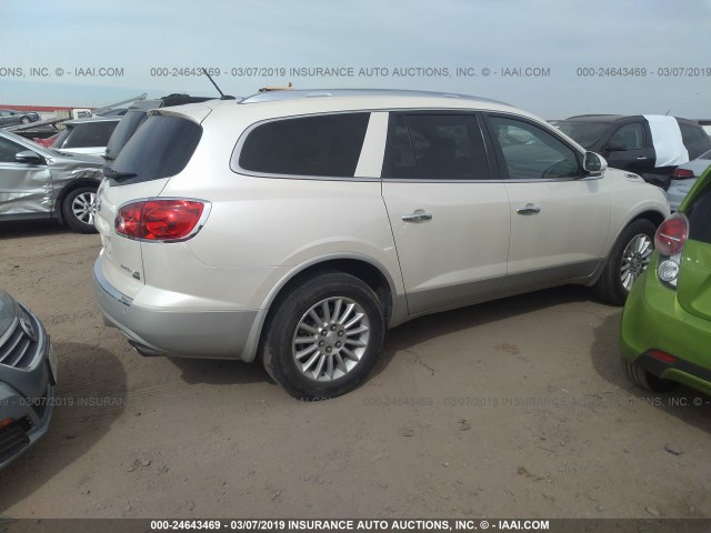 5GAER23D19J196061 - 2009 BUICK ENCLAVE CXL 白色 照片 4