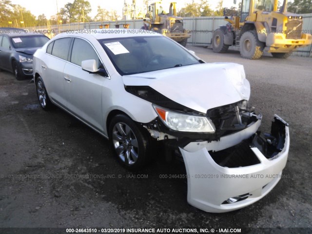 1G4GC5E30CF331650 - 2012 BUICK LACROSSE WHITE photo 1