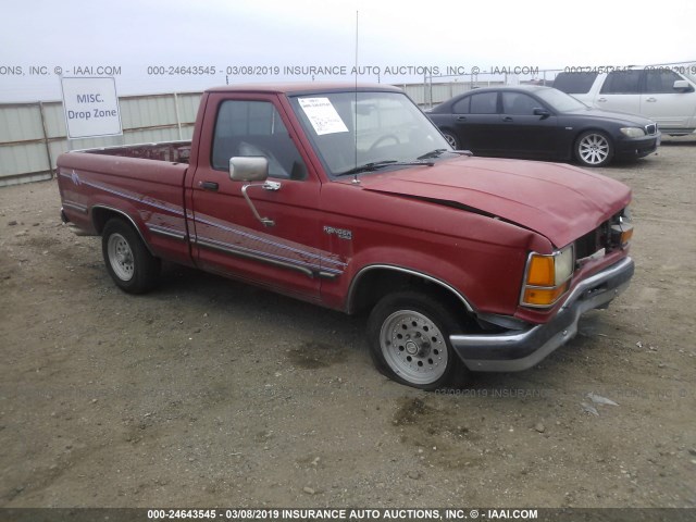 1FTCR10AXLUB75919 - 1990 FORD RANGER RED photo 1