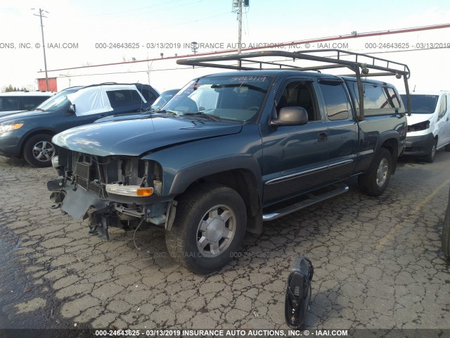 1GTEK19ZX7Z127822 - 2007 GMC NEW SIERRA K1500 GRAY photo 2