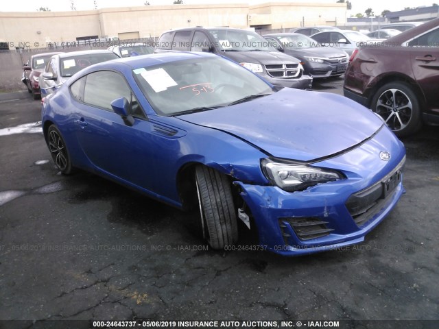 JF1ZCAB14H9606134 - 2017 SUBARU BRZ 2.0 PREMIUM BLUE photo 1