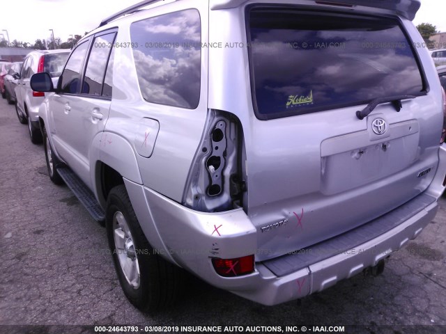 JTEZU14R448009930 - 2004 TOYOTA 4RUNNER SR5/SPORT SILVER photo 6