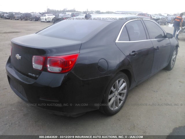 1G11E5SA4DU134543 - 2013 CHEVROLET MALIBU 2LT BLACK photo 4