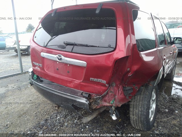 4F2CZ96123KM41290 - 2003 MAZDA TRIBUTE ES 红色 照片 6