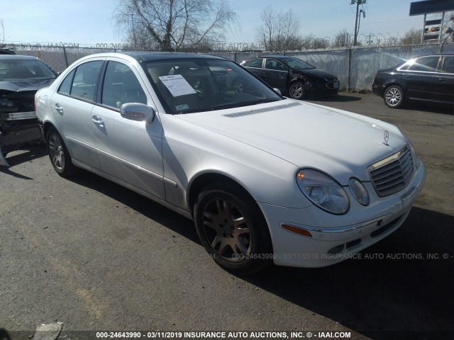 WDBUF26J36A967506 - 2006 MERCEDES-BENZ E 320 CDI WHITE photo 1