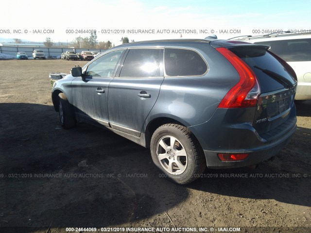 YV4982DZ0A2066717 - 2010 VOLVO XC60 3.2 BLUE photo 3