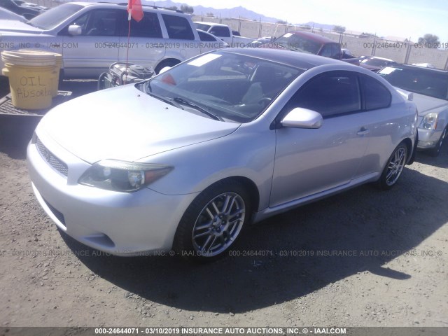 JTKDE177970163938 - 2007 TOYOTA SCION TC ვერცხლისფერი ფოტო 2