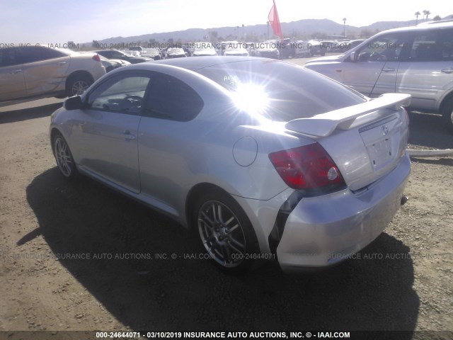 JTKDE177970163938 - 2007 TOYOTA SCION TC ვერცხლისფერი ფოტო 3