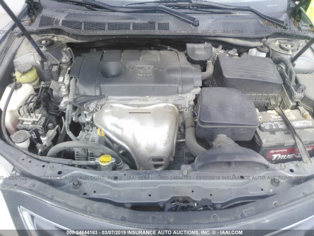 4T1BF3EK0BU159899 - 2011 TOYOTA CAMRY SE/LE/XLE 灰色 照片 10