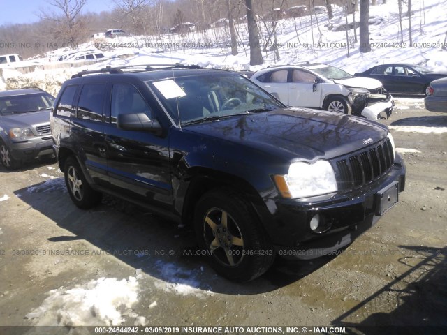 1J8GR48K47C629943 - 2007 JEEP GRAND CHEROKEE LAREDO/COLUMBIA/FREEDOM 黑色 照片 1