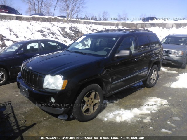 1J8GR48K47C629943 - 2007 JEEP GRAND CHEROKEE LAREDO/COLUMBIA/FREEDOM 黑色 照片 2