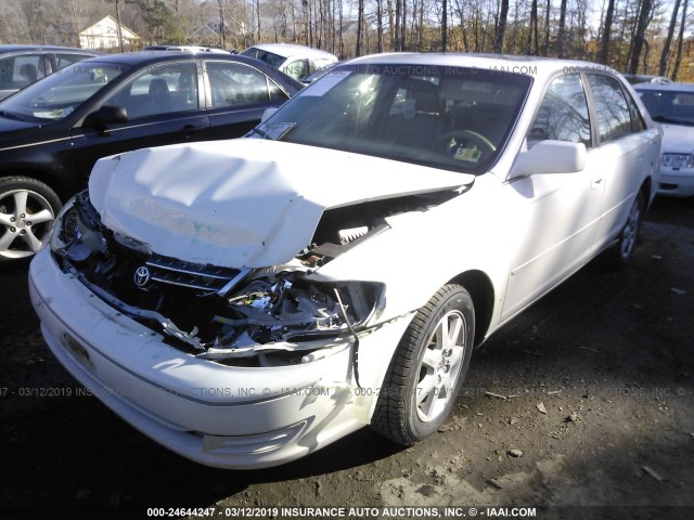 4T1BF28B84U350141 - 2004 TOYOTA AVALON XL/XLS WHITE photo 2