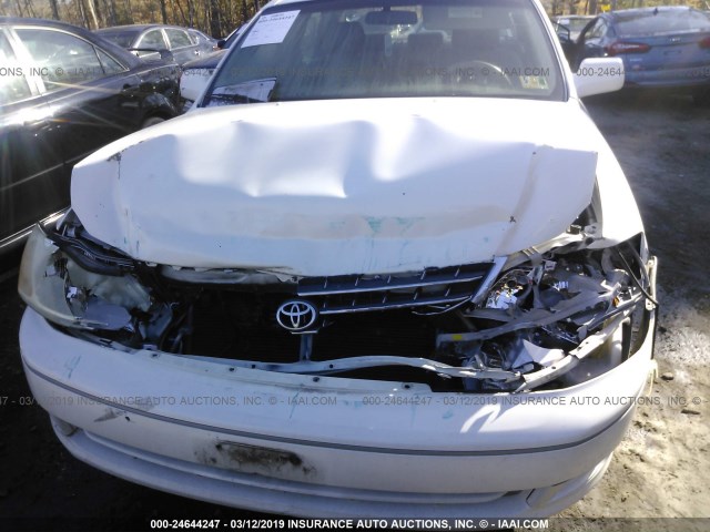 4T1BF28B84U350141 - 2004 TOYOTA AVALON XL/XLS WHITE photo 6