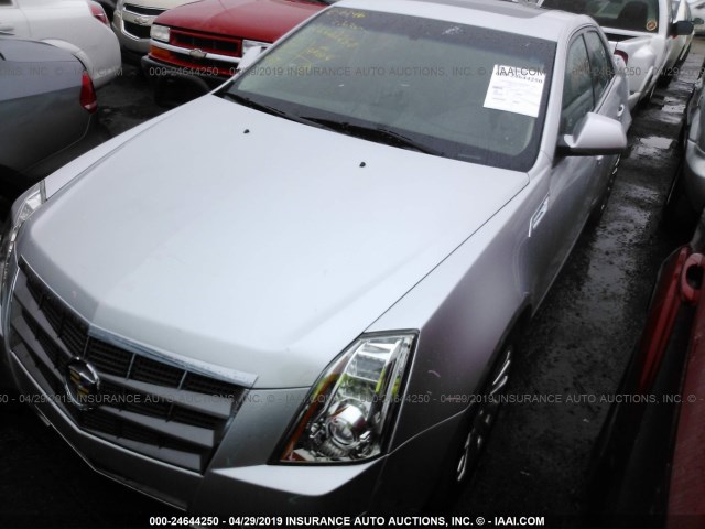 1G6DL5EG0A0145636 - 2010 CADILLAC CTS PERFORMANCE COLLECTION SILVER photo 2