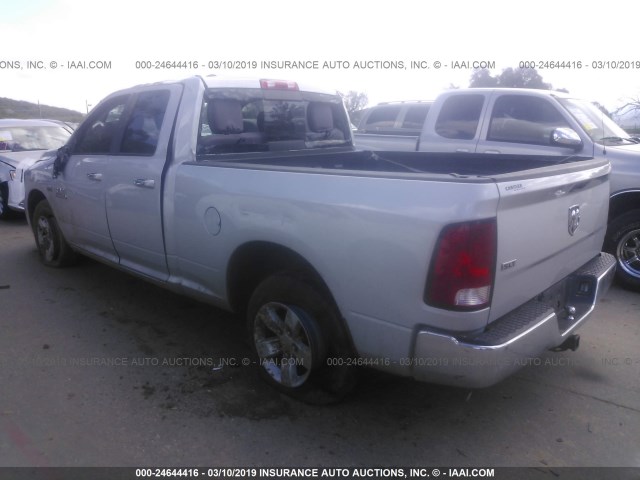 1C6RR6GT3HS645507 - 2017 RAM 1500 SLT SILVER photo 3